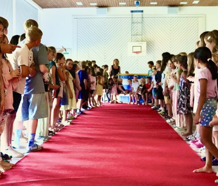roter Teppich 6Klassabschied